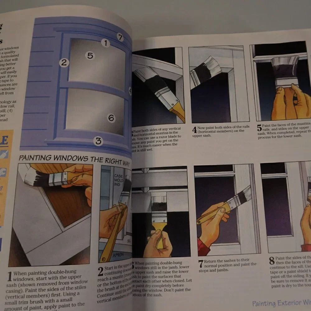 The Home Depot Home Improvement 1-2-3 Expert Advice 1995 Meredith Hardcover